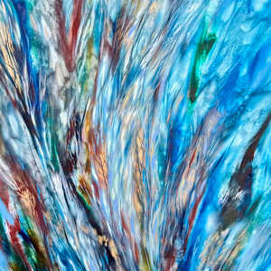 Blue Drops III by Khrystyna Kozyuk, Image 1.