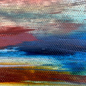 Sunset Ocean Abstract I by Khrystyna Kozyuk, Image 4.