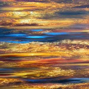 Sunset Beach by Khrystyna Kozyuk 