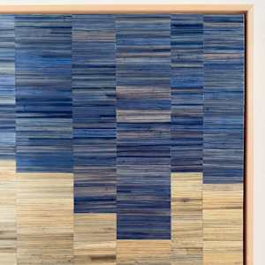 The Weight of Air by Sarah Barone Schwartz  Image: Detail View with Frame