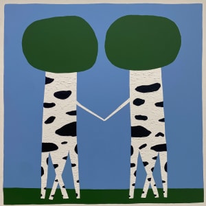 Birch Friends by Mick Burson