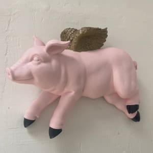 Topanga's Flying Pig by Chris Budzin