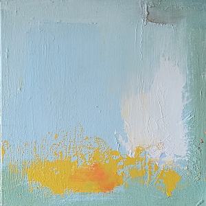 untitled blue by Denise Pfau Demby