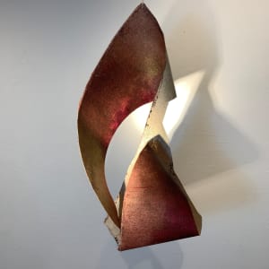 Red Bronze Knot by Maria Mimma Scarpini