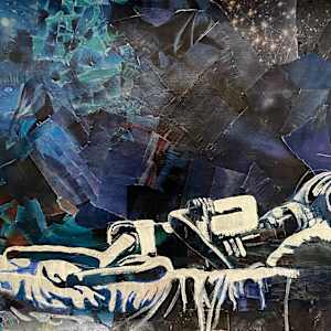 "Wounded" from the series Did You Know Chinese Americans Fought in the American Civil War? by Jeannie N. Hua