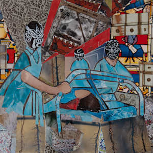 "Destination Unknown" from the Asylum series by Jeannie N. Hua, Image 19.