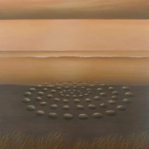 - sin titulo - rocas espiral costa by John Fraser