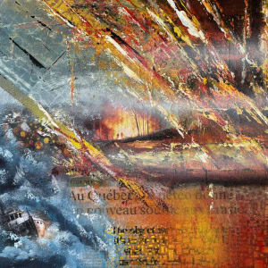 Québec Brûle by André JAY Chapdelaine