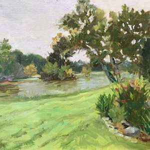Morning on the James, Richmond, VA by Jinx Constine