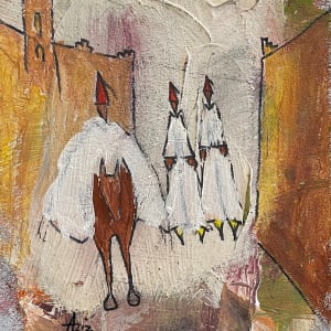 Les Bonhommes et L’Âne by Aziz Kibari