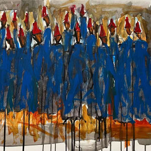 Les Bonhommes by Aziz Kibari