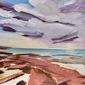 Orage sur Cacouna by Suzanne Bertrand
