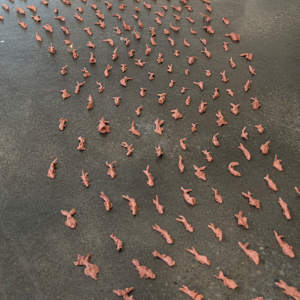 1000 Clay Fish by Jenny Chen 