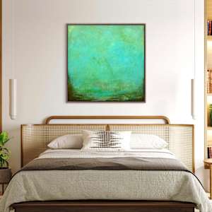Melancholy Aqua by Judy Maples, Image 3.