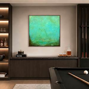 Melancholy Aqua by Judy Maples, Image 4.