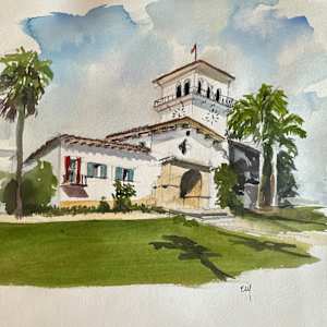 Santa Barbara by Elif Ozkaya