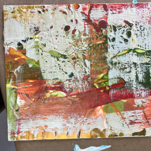 ...on the threshold of the world in full color... by Katy Flammia  Image: in progress