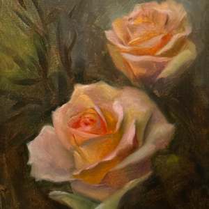 Two Roses by Jia Liu