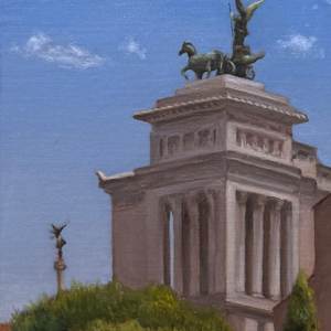 Quadriga on the Hill by Jia Liu