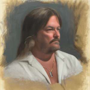 Portrait of Steve by Jia Liu, Image 1.