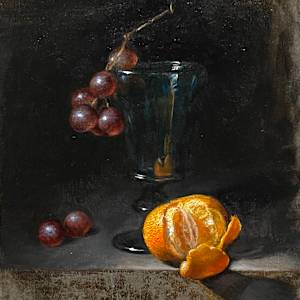 Clementine and Glass by Jia Liu