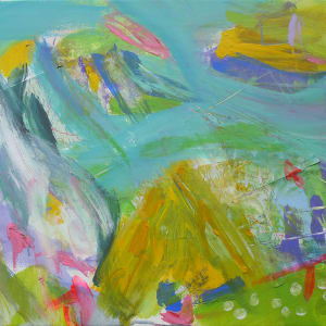 Turquoise view of by Heather Rachel Johnston