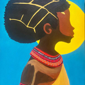 Rah The Egyptian  Sun God by Dana Powell Smith/Georgettes Granddaughter