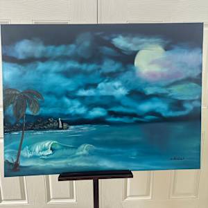 Lighthouse in the clouds by Brenda Walters, Image 1.