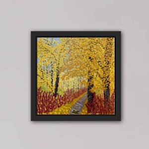 Peaceful Path After the Rain by Krista Joan Green 