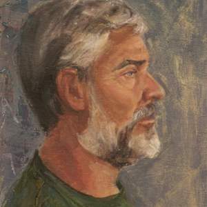 Clark in Profile by Theresa Harris, Image 2.