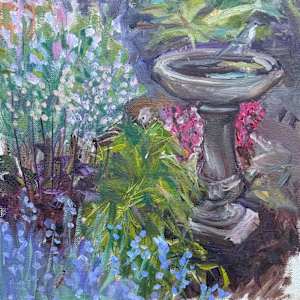 Mockingbird Bath by Theresa Harris, Image 1.