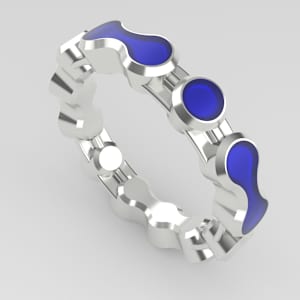Eternal Division by Noah Kiehne  Image: (Enamel version) Designed and rendered in Rhino 7 