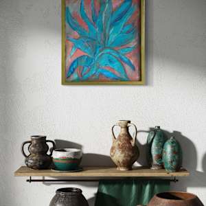 Agave at Sunrise by Judith Jenya 