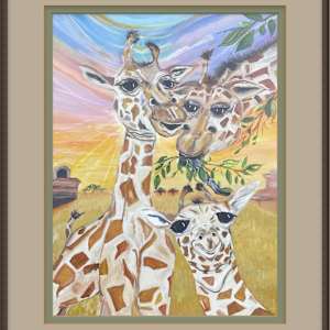 3 Twiggas - Giclée Print by Jennifer Gjaltema 