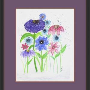 Flowers Weighted by Jennifer Gjaltema 