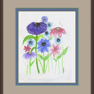 Flowers Weighted by Jennifer Gjaltema 
