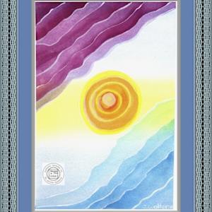 Gradient Sun by Jennifer Gjaltema 
