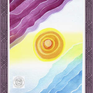 Gradient Sun by Jennifer Gjaltema 
