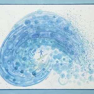 Heath's Wave - Giclée Print by Jennifer Gjaltema