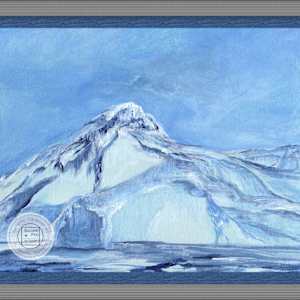 Ice Mountain by Jennifer Gjaltema 