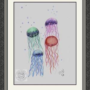 Jellies In Light by Jennifer Gjaltema 