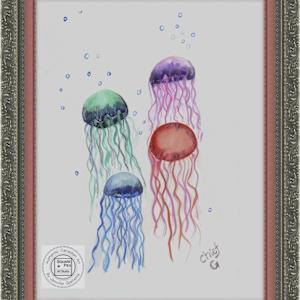 Jellies In Light by Jennifer Gjaltema 