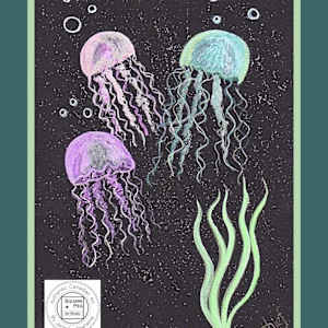 Jellies In The Dark by Jennifer Gjaltema 