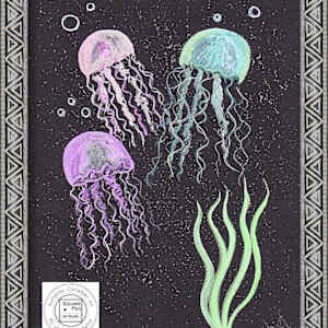 Jellies In The Dark by Jennifer Gjaltema 