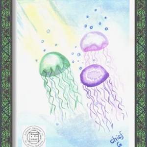 Jelly Rays by Jennifer Gjaltema 