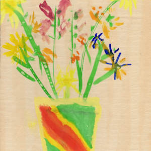 Jennifer's 1st Recorded Painting by Jennifer Gjaltema