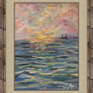Leaving The Harbour by Jennifer Gjaltema 