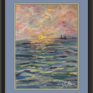 Leaving The Harbour by Jennifer Gjaltema 
