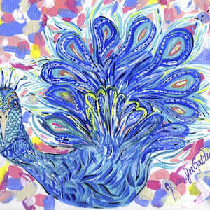 Peacock by Jennifer Gjaltema