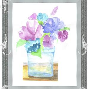 Tabletop Bouquet by Jennifer Gjaltema 